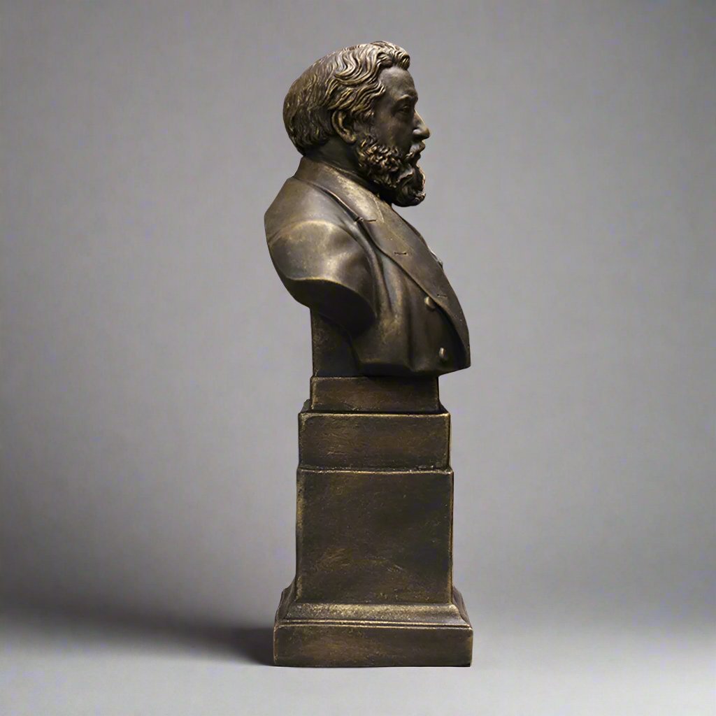 Charles Haddon Spurgeon Statue with Engraved Signature