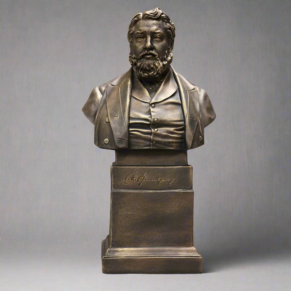 Charles Haddon Spurgeon Statue with Engraved Signature