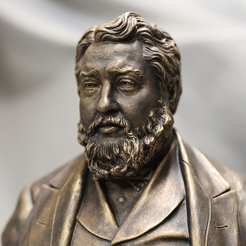 Charles Haddon Spurgeon Statue with Engraved Signature