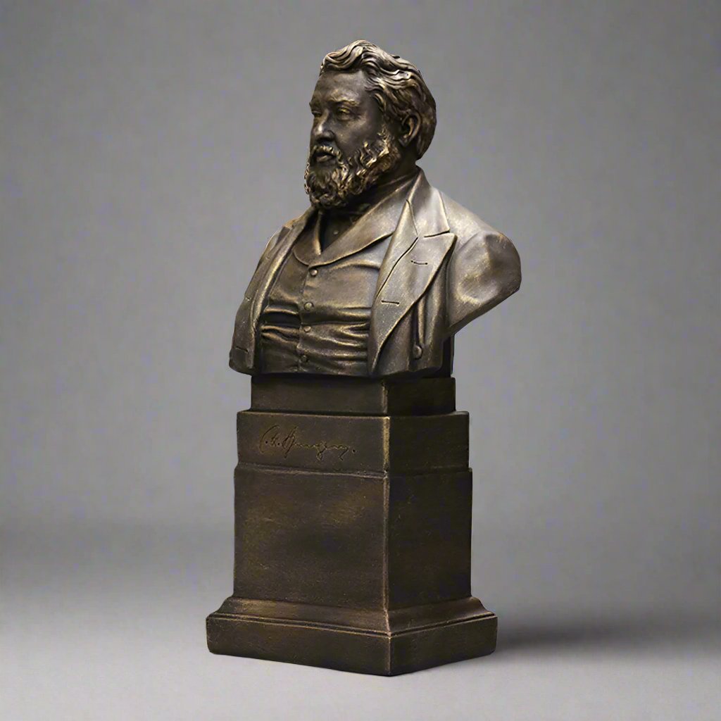 Charles Haddon Spurgeon Statue with Engraved Signature