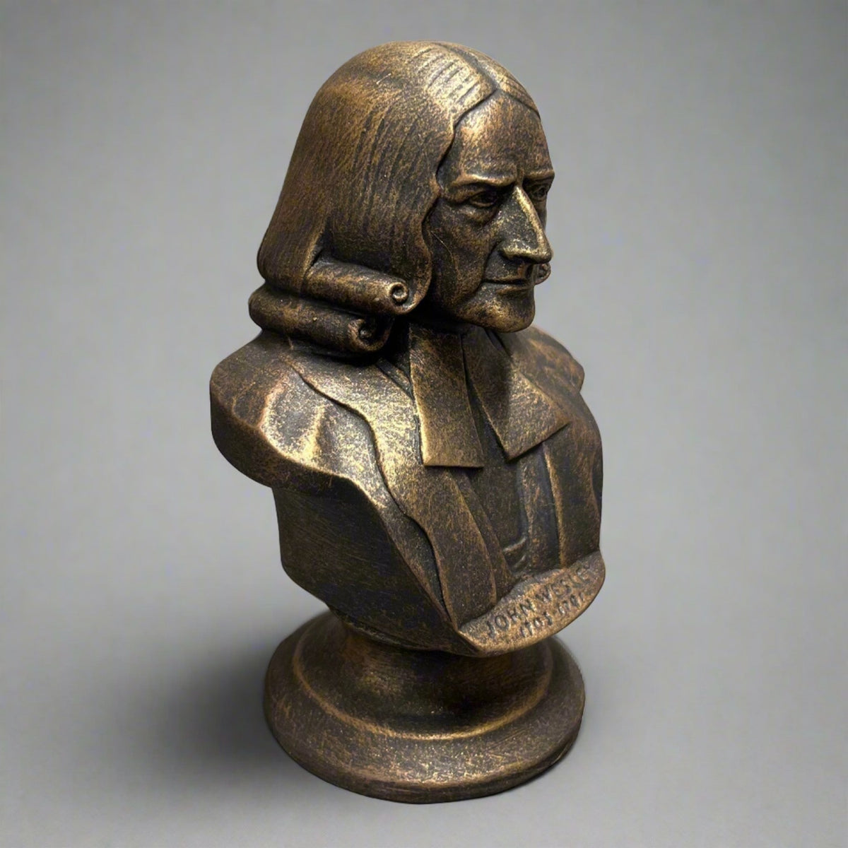 Small John Wesley Bust