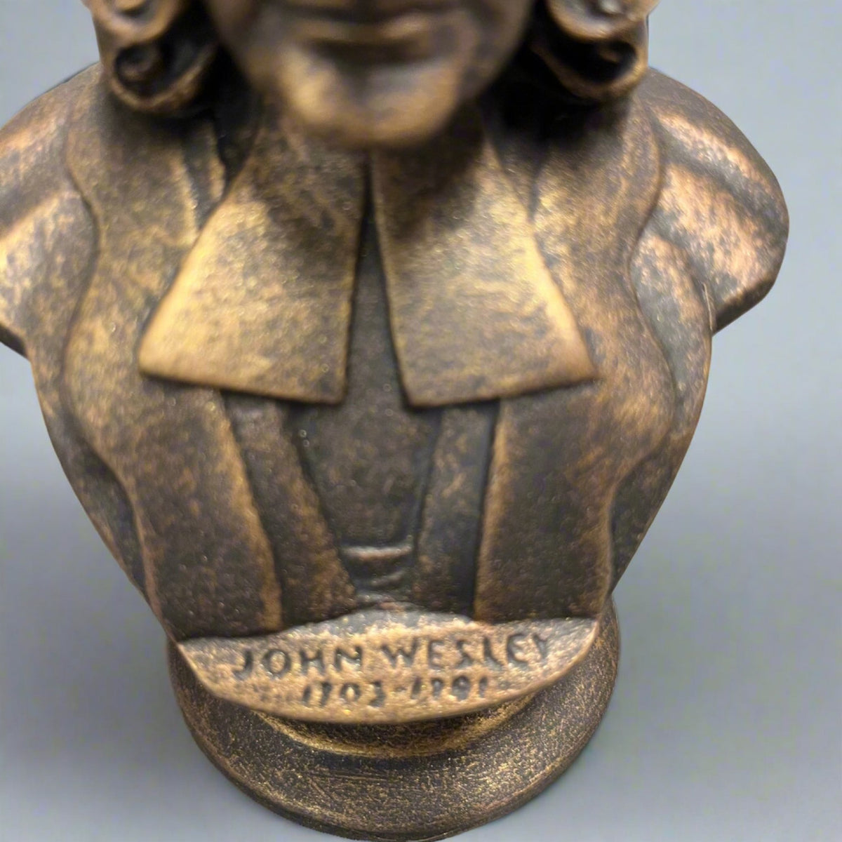 Small John Wesley Bust