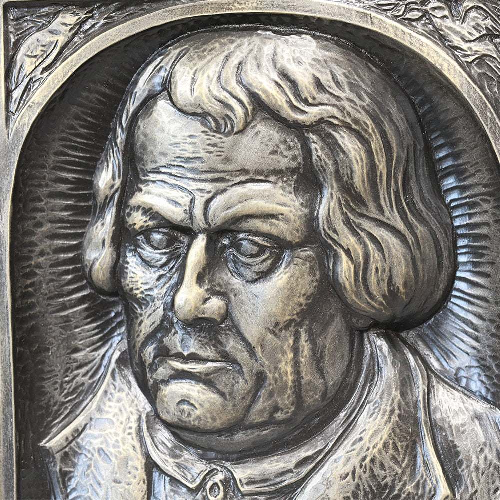 Martin Luther - Woodcut-Style Portrait