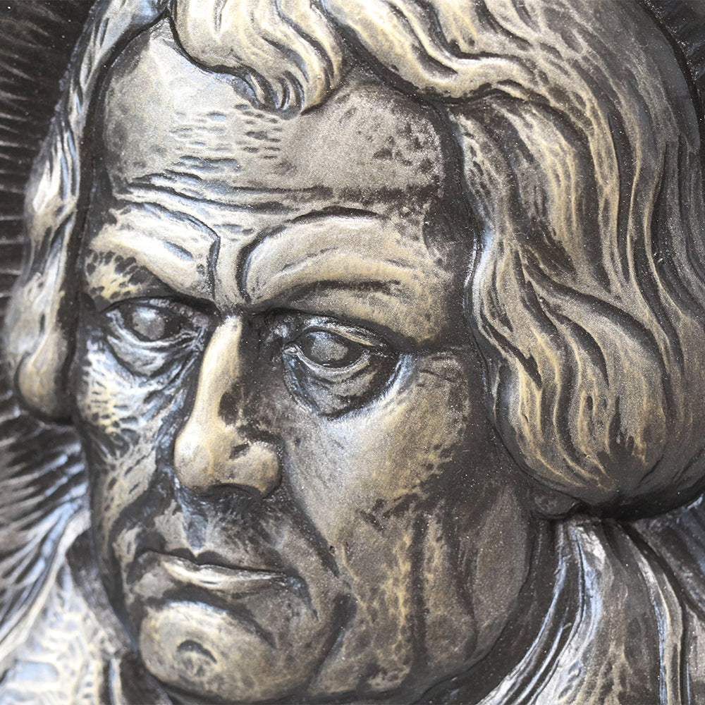 Martin Luther - Woodcut-Style Portrait